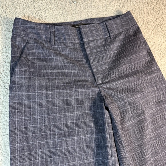 Banana Republic Pant Womens Size 8 Wide Leg Flannel Trouser - Picture 2 of 12